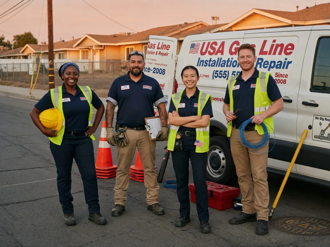 Gas Line Installation company in East Lynn, IL